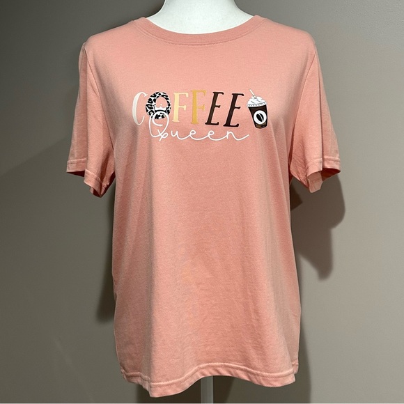 Women’s Coffee Queen Short Sleeve Tee - Picture 1 of 8